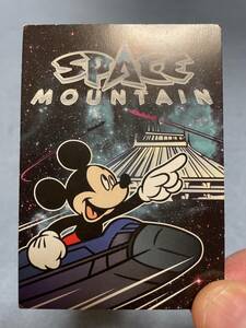  Tokyo Disney Land будущее. Challenger сертификат Space mountain 1 листов 