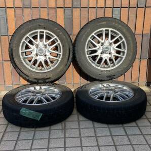 スクラム装着155/70R13 TOYO GARIT M+S スタッドレス 2018年制 エブリィ キャリー 軽トラ 軽バン 4J 4穴 IN45 軽自動車全般 USEDの画像3