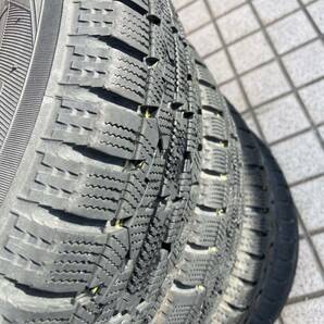 スクラム装着155/70R13 TOYO GARIT M+S スタッドレス 2018年制 エブリィ キャリー 軽トラ 軽バン 4J 4穴 IN45 軽自動車全般 USEDの画像7