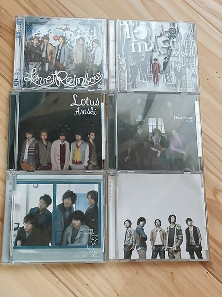 CD 嵐CD &DVD 6セット