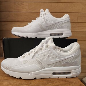 28cm 新品正規品 AIR MAX ZERO ESSENTIAL エアマックス　ゼロ　エッセンシャル　WHITE/WHITE-WOLF 876070-100