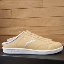 26.5cm 新品正規品 PUMA プーマ ミュール スリッポン スマッシュ キャット SL スニーカー サンダル メンズ ベージュ系　394188-04_画像4