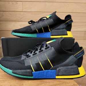 29.5cm 新品正規品 adidas Originals NMD_R1 V2 アディダスオリジナルス メンズ スニーカー ブラック　RIO　 ブースト搭載 boost