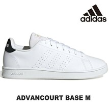 27cm 新品正規品 アディダス adidas ADVANCOURT BASE M GW9288 アドバンコート ベース　スニーカー ローカット 運動靴 ホワイト_画像1