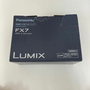 ジャンク品　パナソニック LUMIX FX7 シルキーシルバー DMC-FX7-S