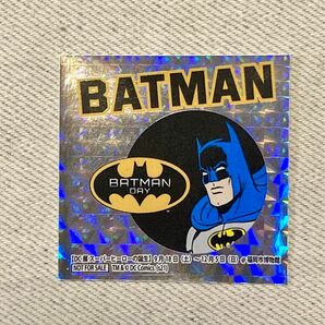 価格相談不可●バットマン DC展スーパーヒーローの誕生 アメコミ 映画 福岡市博物館 入場特典 ステッカー シール 
