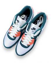 1円スタート 試着保管品 NIKE ナイキ BY YOU AIR MAX 90 エアーマックス グリーン/オレンジ CT3621-991 スニーカー 靴 Sneakers_画像2