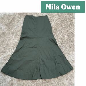 ミラオーウェン Mila Owen フローラルマーメイドロングスカート