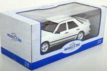 Modelcar Group 1/18 Mercedes Benz W124 1986　ホワイト　メルセデス　ベンツ_画像3