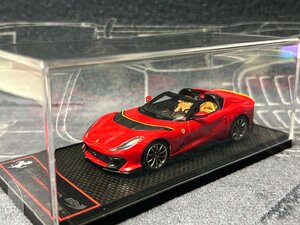 BBR 1/43 Ferrari 812 Competizione A Rosso corsa フェラーリ　BBRC263C3　ミニカー