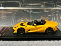 BBR 1/43 Ferrari 812 Competizione A Giallo tristrato フェラーリ　BBRC263A1　ミニカー_画像2