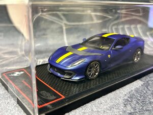 BBR 1/43 Ferrari 812 Competizione Matt Blue Tour De France　BBRC259D2　フェラーリ　ミニカー