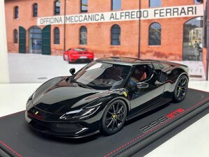 BBR 1/18 Ferrari 296 GTB　Nero daytona　フェラーリ　ミニカー　P18210E1