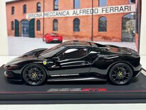 BBR 1/18 Ferrari 296 GTB　Nero daytona　フェラーリ　ミニカー　P18210E1_画像5