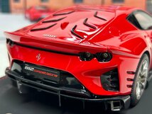 BBR 1/18 Ferrari 812 competizione Rosso corsa　フェラーリ　P18207B3R　ミニカー_画像9