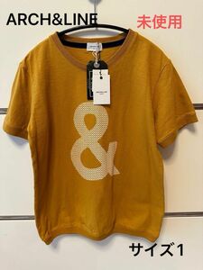 【ARCH&LINE】アーチアンドライン ロゴ Tシャツ サイズ1 スラブTシャツ　ビッグ 