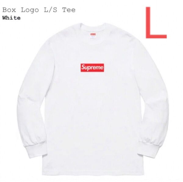 【L】Box Logo L/S Tee SUPREME