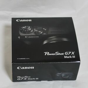 Canon PowerShot G7X Mark III　未使用　キヤノン　ブラック