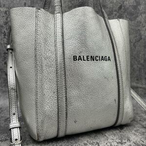 1 иен [ редкий цвет трудно найти товар ]BALENCIAGA Balenciaga Every teixxs 2way ручная сумочка большая сумка сумка на плечо черный чёрный плечо ..