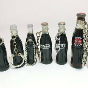 コカ・コーラ ミニボトル キーホルダー 7個セット 当時物 昭和レトロの画像5