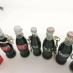 コカ・コーラ ミニボトル キーホルダー 7個セット 当時物 昭和レトロの画像4