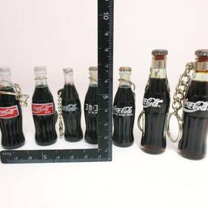 コカ・コーラ ミニボトル キーホルダー 7個セット 当時物 昭和レトロの画像2