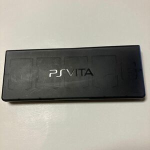 psvitaソフトケース　カードケース ブラック　黒　8枚+2枚