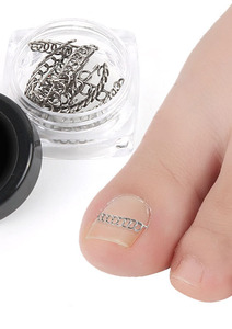  to coil nail in Crown correction for pedicure nail correction for wire toes correction for wire 12 piece [002]