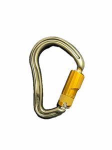 DMM カラビナ　ボア HMS クイックロック　 PETZL ペツル ロッククライミング スクリューロック