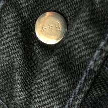 90s 501 W32 L32 Vintage Levi’s Jeans Black Denim Pants ビンテージ リーバイス 黒 デニム アメリカ製 米国 メキシコ_画像4