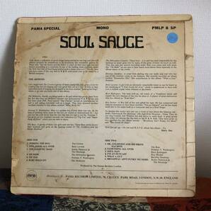 Pama Soul Sauce LP Funky Reggae V.A ファンキーレゲエ オムニバス UK 33 レコードの画像2