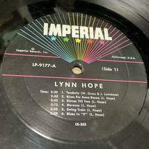 Lynn Hope Tenderly Jazz Rockin Blues Sax R&B LP レコード　ジャズ　be bop ska スカ　サックス_画像4