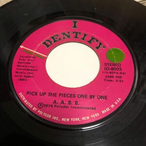 A.A.B.B. Pick Up The Pieces One By One / C.O.L.D. Jazz Soul Boogaloo Funkソウル ラテン レアグルーブ rare groove LPレコードMuro