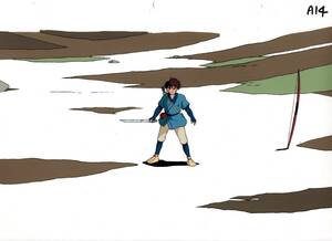  Princess Mononoke a внизу ka цифровая картинка 1 листов Miyazaki . Ghibli 