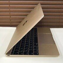 ☆ジャンク/中古品☆ MacBook 12インチ Early 2016モデル Core M5 1.2GHz 512GB ゴールド MLHF2J/A A1534_画像4