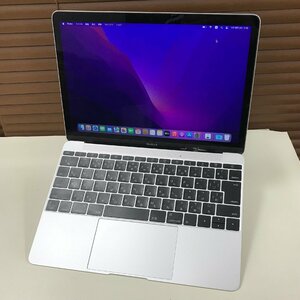 ☆ジャンク/中古品☆ MacBook 12インチ Early 2016モデル Intel Core m3 1.1GHz 256GB シルバー MLHA2J/A A1534