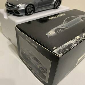 ミニチャンプス 1/18 メルセデスベンツ SL65 AMG ブラックシリーズ 2009 グレーメタリックの画像10