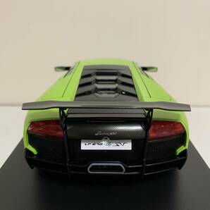 オートアート 1/18 ランボルギーニ ムルシエラゴ LP670-4 スーパーヴェローチェ グリーンの画像7