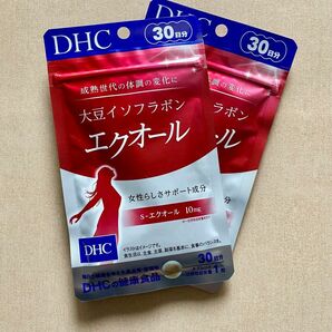 【2袋】DHC エクオール 大豆イソフラボン 30日分