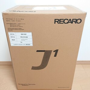 未使用 未開封 RECARO J1 SELECT METRO BLUE レカロ ジェイワン セレクト メトロブルー チャイルドシートの画像1