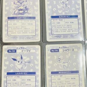 ポケモンカード トップサン ホロ レア キラ 8枚 ピカチュウ他 Pokemon Topsun Holo 8cards setの画像9