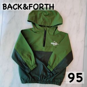 【 BACK&FORTH 】バックアンドフォース パーカー トップス 95