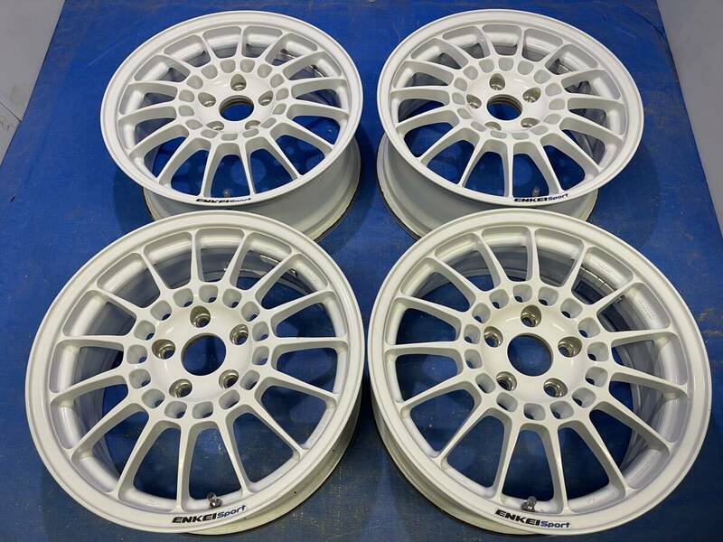 ■レア美品!ENKEIエンケイSportスポーツRC-T5_17x7J+45 114.3/5インテグラシビックタイプRスイフトスポーツZC31ZC32ZC33ロードスターNCEC