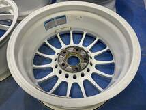 ■レア美品!ENKEIエンケイSportスポーツRC-T5_17x7J+45 114.3/5インテグラシビックタイプRスイフトスポーツZC31ZC32ZC33ロードスターNCEC_画像8