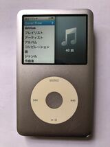 iPod classic 120GB 新品バッテリー交換済　iTunes同期動作確認済み左右音出しOK_画像3