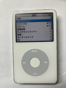 iPod classic 5.5世代 80GB 動作確認済みiTunes同期OK 新品バッテリー交換済み