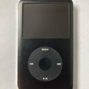 iPod classic HDD80GB 新品バッテリー交換済み iTunes同期、操作動作OK 真っ黒モデル の画像4
