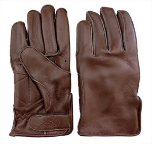 ◎ TG-230 Подлинная кожаная туристическая перчатка (коричневая) Прочная, долговечная внешняя шистая шистая 1,4 мм кожа. Использование кожа.