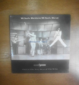 ザ　フー*The Who*Who's Better,Who's Best*海外版*レコード*USED*美品*UKロック*モッズ*