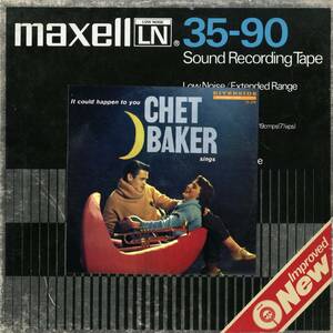 【中古品】A-99 Maxell 35-90 550m　OP テープ 7号 録音済